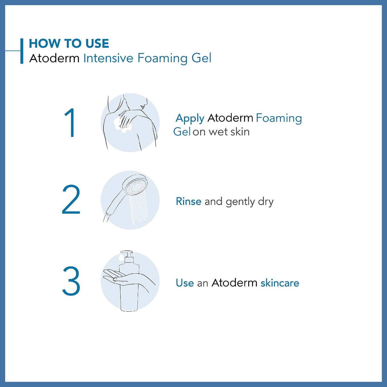 Bioderma Atoderm Intensive Gel Moussant, 200ml