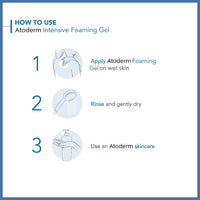 Bioderma Atoderm Intensive Gel Moussant, 200ml