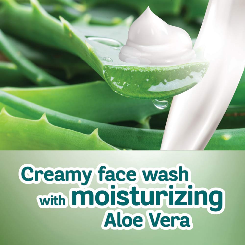 Himalaya Baby Body Lotion, For All Skin Types (400 ml) & Moisturizing Aloe Vera Face Wash, 200ml