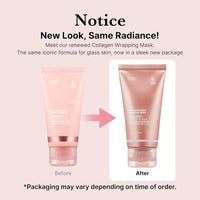 Bio-Collagen Overnight Face Mask | Hydrogel Mask for Deep Hydration, Pigmentation, Anti-Aging & Pore Minimizing | Hyaluronic Acid, Niacinamide, Vitamin E & Centella (TUBE 1)