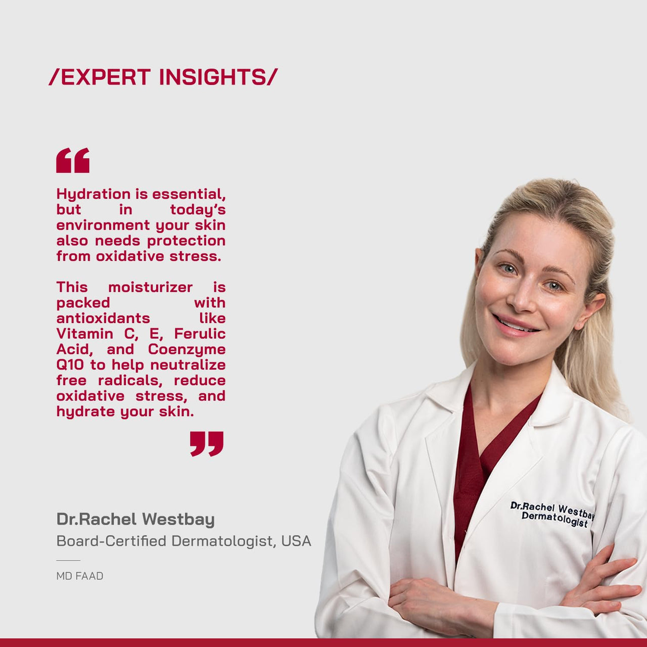 /PHD/Vitamin C Brightening Moisturizer | Vitamin C Cream for Face & Glowing Skin | Brightening Moisturizer with Pentavitin, Ferulic Acid & CoQ10 | For Men & Women | Lightweight Day Cream | 50 g