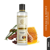 Khadi Natural Shikakai & Honey Herbal Conditioner for Nourishing Dry, Damaged & Dull Hair | SLS & Paraben Free | Suitable for All Hair Types | 210Ml, 1 Count