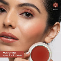 Insight Cosmetics Insight Non Transfer Lip Color Matte Texture12Hrs WaterproofTrue ColorSmudge Proof Paraben Free 100% Veg, 4ml(LG40-06) Crème Blusher, Face Makeup, Caramel Eclair, 3.5 gm(B-02=06)