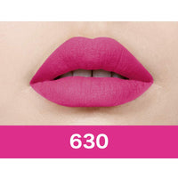 Maybelline New York Color Sensational Creamy Matte Lipstick, 634 Bold Crimson, 3.9g and Maybelline New York Color Sensational Creamy Matte Lipstick, 630 Flaming Fuchsia, 3.9g