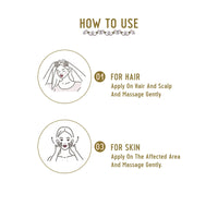 Avimee Herbal Pure Moroccan Argan Oil | Repairs Split Ends, Reduces Breakage, and adds Shine | Enriched With Vitamin E | Mineral Oil Free | 50 mL