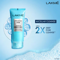 Lakmé Micellar Pure Facewash For Deep Pore Cleanse 100G & Lakmé 9To5 Cc Cream With Spf30 Pa++ - Bronze Combo