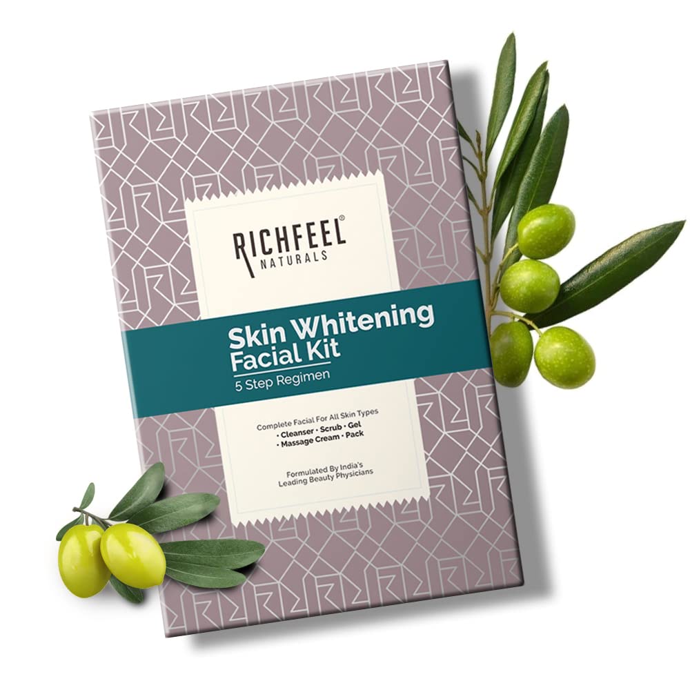 Richfeel Skin Whitening Facial Kit, 5gx50g