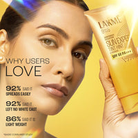 Lakmé Sun Expert Tinted Sunscreen 50 SPF PA+++, Natural Tone, With Cucumber, Lightweight, Ultra Matte Finish, Blocks Upto 97% Harmful Sunrays, 100 ml