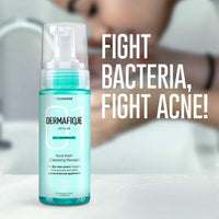Dermafique Acne Avert Cleansing Mousse, 150 ml - for Acne Prone Skin- Suits Oily and Dry Skin - Foaming Face Wash with Salicylic acid - Cleanses Pores and Clears Out Excess Sebum - Paraben Free, SLES-free- Dermatologist Tested
