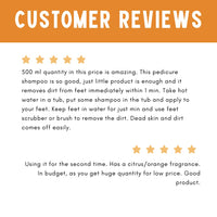 Skin Secrets Soothing and Refreshing Enriched with Orange Manicure Pedicure Shampoo 500ml