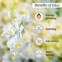 PYOURA Skin Purifying Lotus Flower Face Toner Mist 100 Ml, Fresh Lotus Flower Skin Rejuvenation Toner For Glowing Skin, Manage Fine Lines, Hydrating Natural Face Serum For Oily Dry Combination Skin
