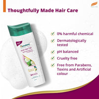 Himalaya Anti-Hair Fall Bhringaraja Shampoo, Reduces Hair Fall, Makes Hair Healthy, With Bhringaraja & Palasha,for men and women, 340ml