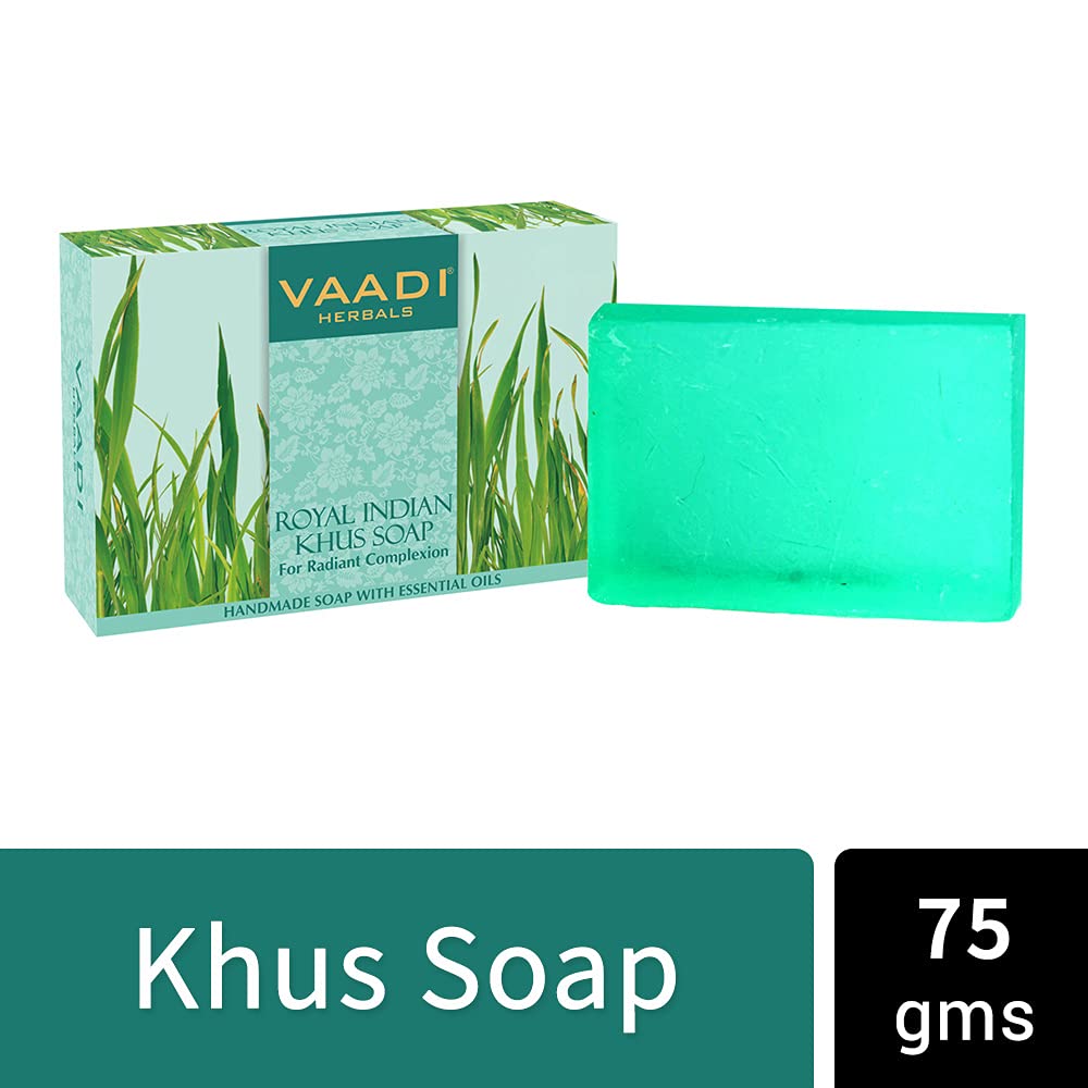 Vaadi Herbals Exotic Flavors Luxurious Handmade Herbals Soaps, 75g (Pack of 6)