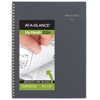 AT-A-GLANCE 2024 Monthly Planner, DayMinder, 8-1/2