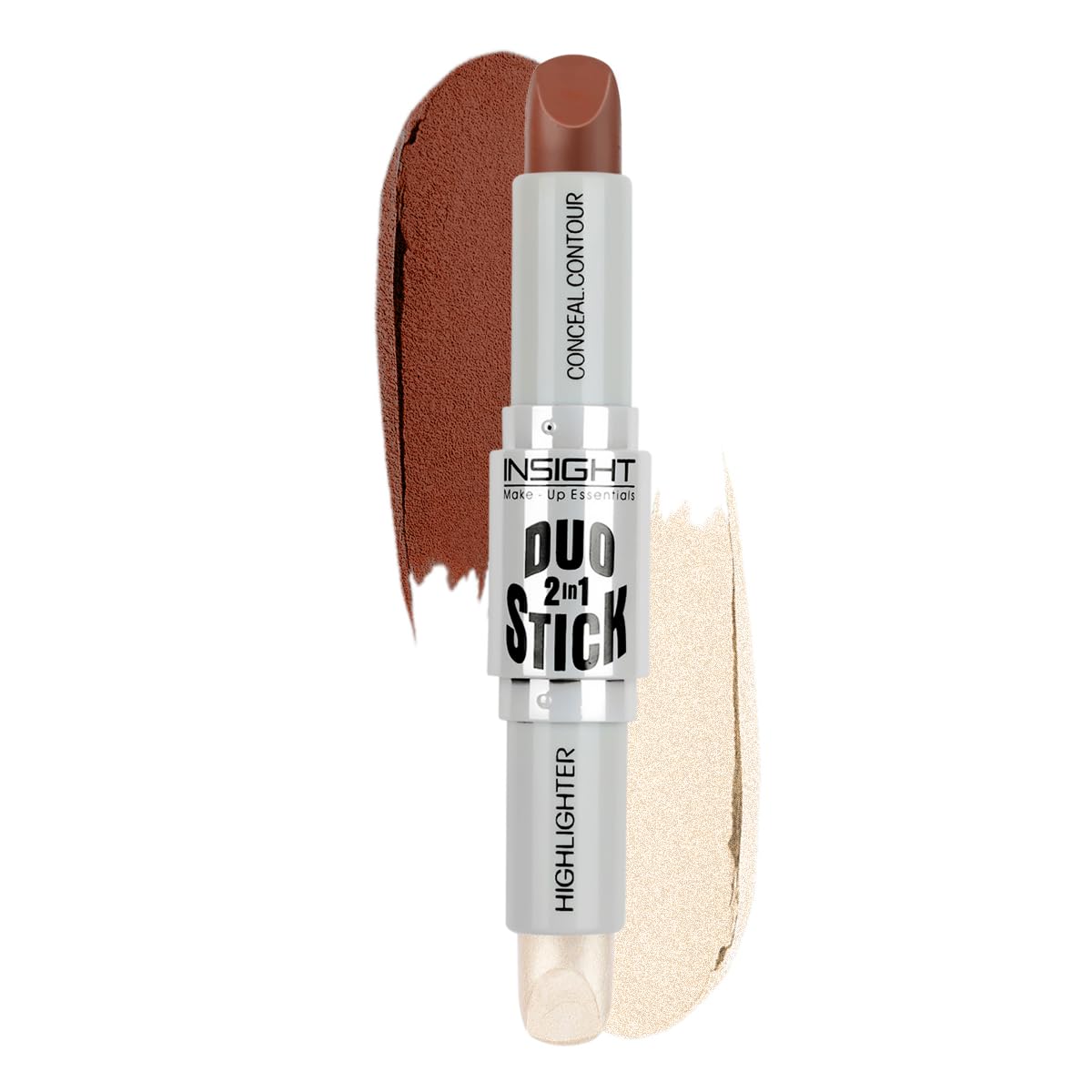 INSIGHT Cosmetics Duo Stick Conceal Contour + Highlighter, Shade-03, 8.5 gram