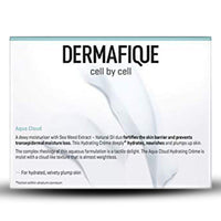 Dermafique Aqua Cloud Hydrating Crème with Shea Butter – 200g, with Seaweed Extracts, Weightless & Non-greasy That Results in Glowing Skin, Moisturizer for Face with Deep Hydration and Nourishment | For All Skin Type