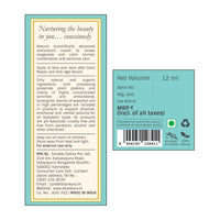 Shankara Fine Line Moisturizer With Borage Oil and Ylang Ylang - Natural Advanced Antioxidant Cream for Combination and Sensitive Skin with Ayurvedic Extracts, Anti-Aging & Deep Moisturizing - 12ml