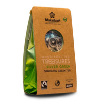 Makaibari Tea Treasures Silver Green Darjeeling Loose Long Leaf Tea | USDA Certified Premium | Anti-Oxidants, Immunity Booster | 100 Gm