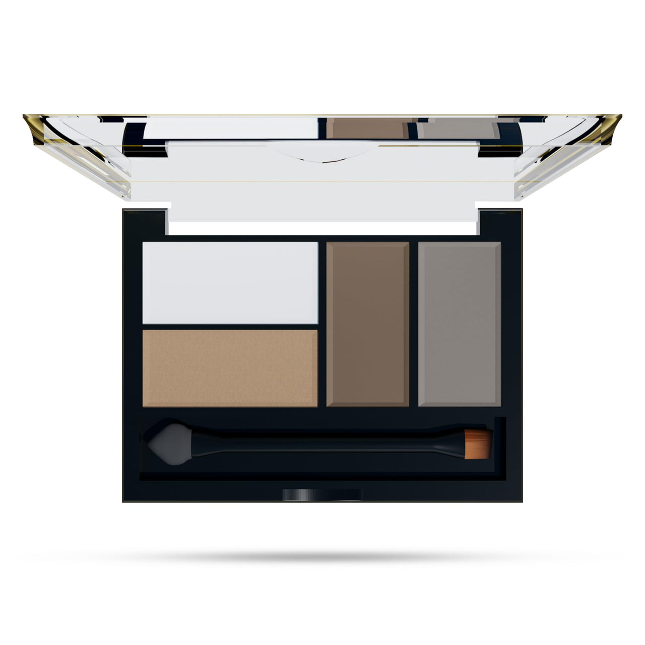 Seven Seas The Way Eye Want Eyebrow Palette | Travel Friendly | Easily Blendable | With Dual Ended Eyebrow Brush and Sponge (Shade-01, 11.5g)