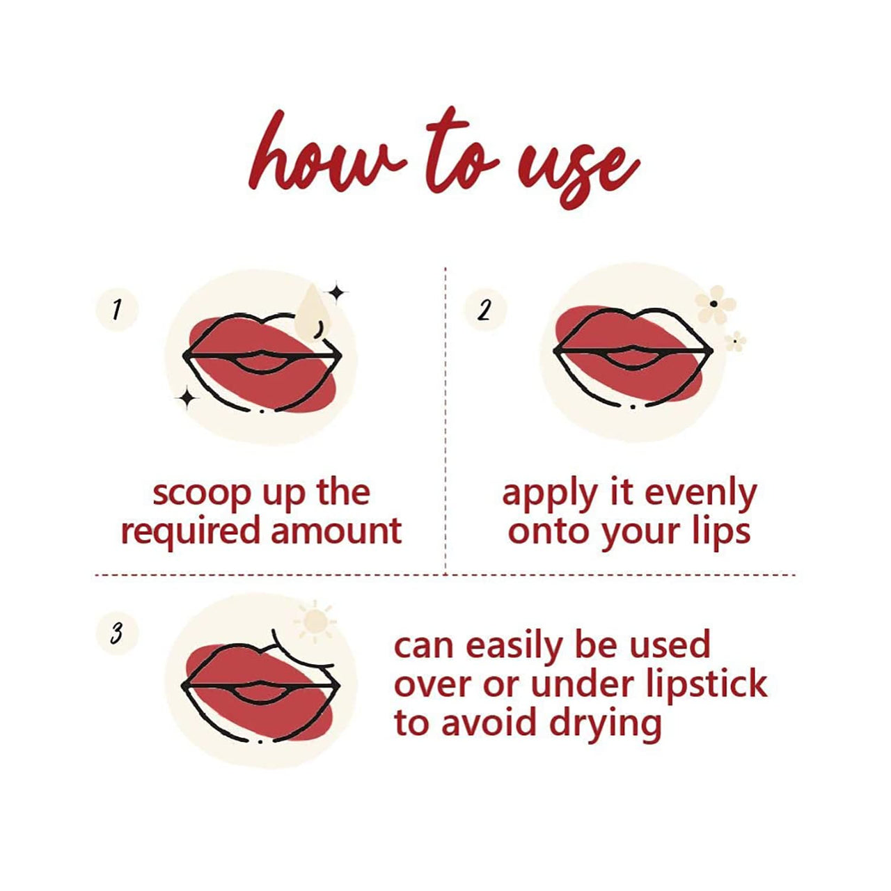 Plum Candy Melts Vegan Lip Balm | Red Velvet Love | Intense Moisturization | Natural UV Protection | Shea Butter & Cocoa Butter Infused | Cruelty Free & Paraben Free | 12g