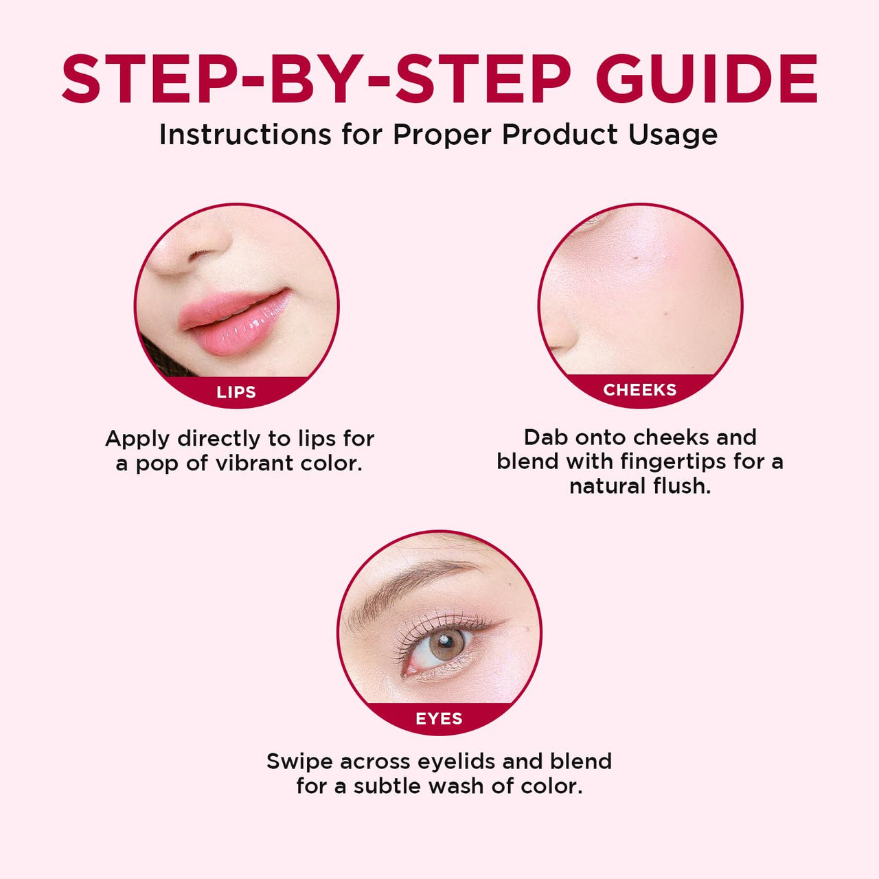 Orgatre Moodbliss Lip, Cheek & Eye Tint with Goodness of Kojic Acid and Retinol, Nourishes & Hydrates Dry Chapped Lips (Cotton Candy, 8GM)