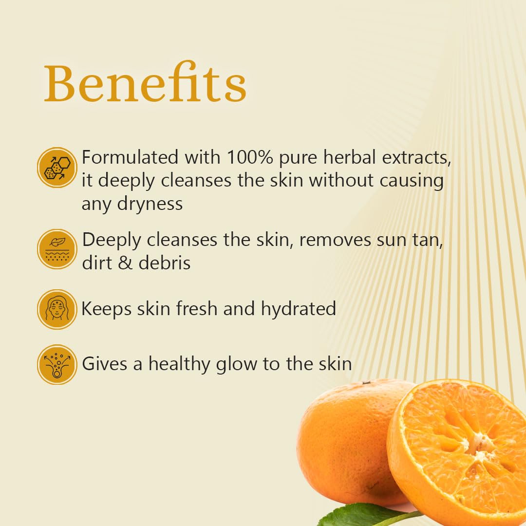 Glamveda Detan Face Wash | Gel To Foam Cleanser | Clears Tanning & Pigmentation | Paraben & SLS free| 100gm