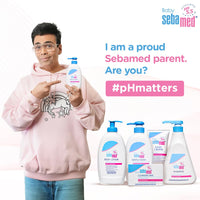 Sebamed Baby Gentle Wash 50 ml|pH 5.5| Body Wash|Soap Free|Tear Free| (Pack of 2)