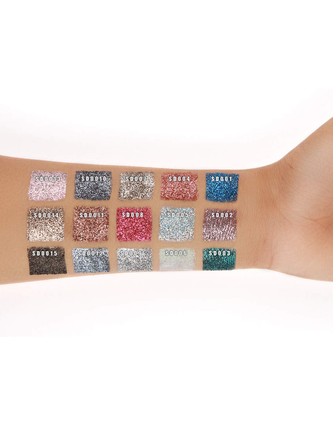 Daily Life Forever52 Star Dust Powder Single Eyeshadow Professional Shiny Glitters & Hydrating Easy-to-Blend Formula and Silky Texture for Perfect Face Makeup (Blue)