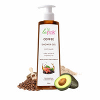 La Pink Coffee Shower Gel 250ml | Removes Tan & Give Deep Cleansing | For Soft, Radiant & Glowing Skin | 100% Microplastic Free Body Wash with Goodness of Coffee, Avocado & Juniper Berry Oil
