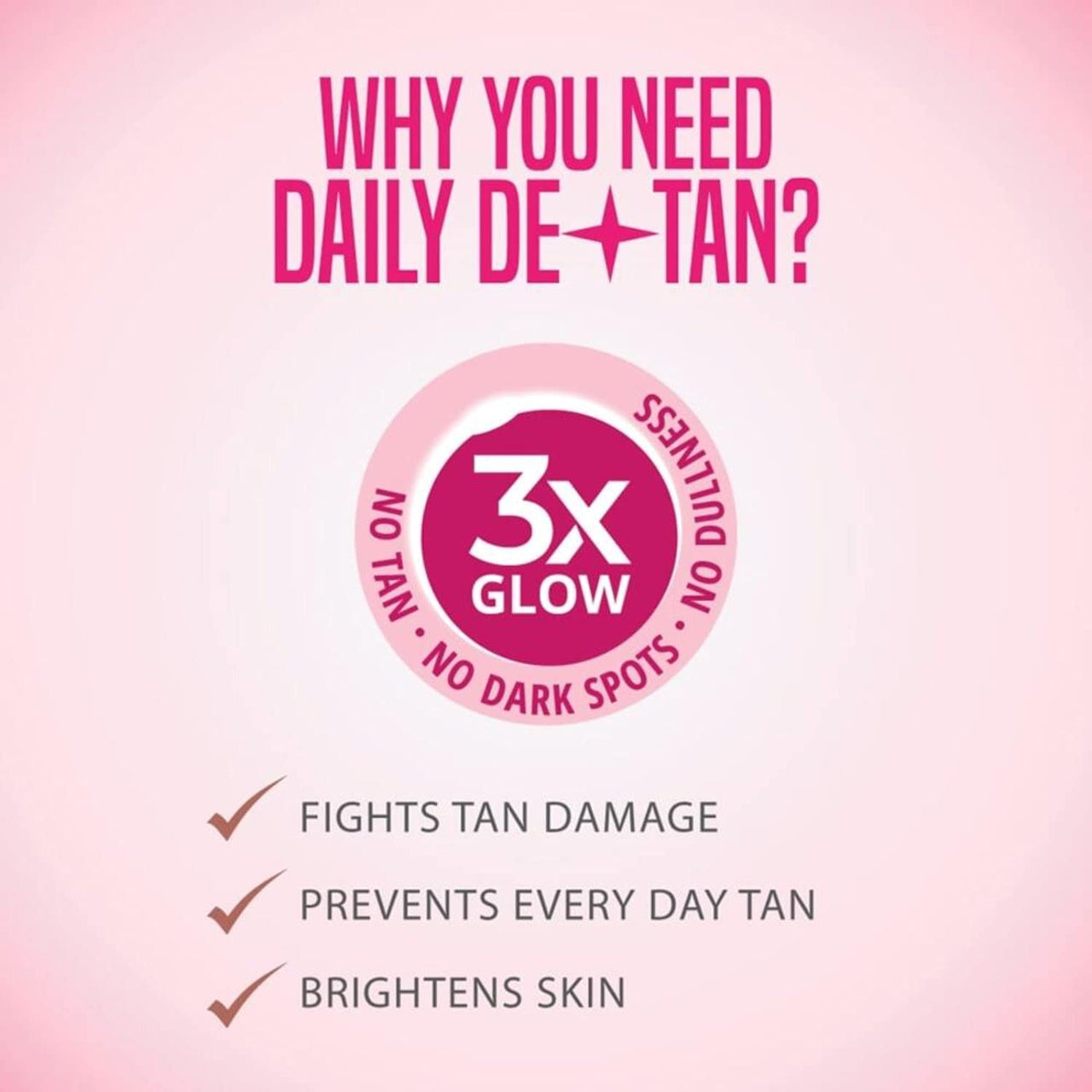 NATURES ESSENCE Daily De-Tan Day Serum Cream, 50 G