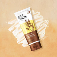 Just Herbs Spf 35+ Nosun Sunscreen For All Skin Types Gel, Lightweight, Broad Spectrum Pa 35++++- 50Ml & Skin-Rejuvenating Ayurvedic Face Wash Cleanser - 100 Ml Combo, Pack Of 1