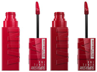 Maybelline Superstay Vinyl Ink Liquid High Glossy Lipstick, High Shine That Lasts For 16 Hrs, Enriched With Vitamin E & Aloe, Shade Lippy And Wicked, 4.2G Each (Combo Pack)