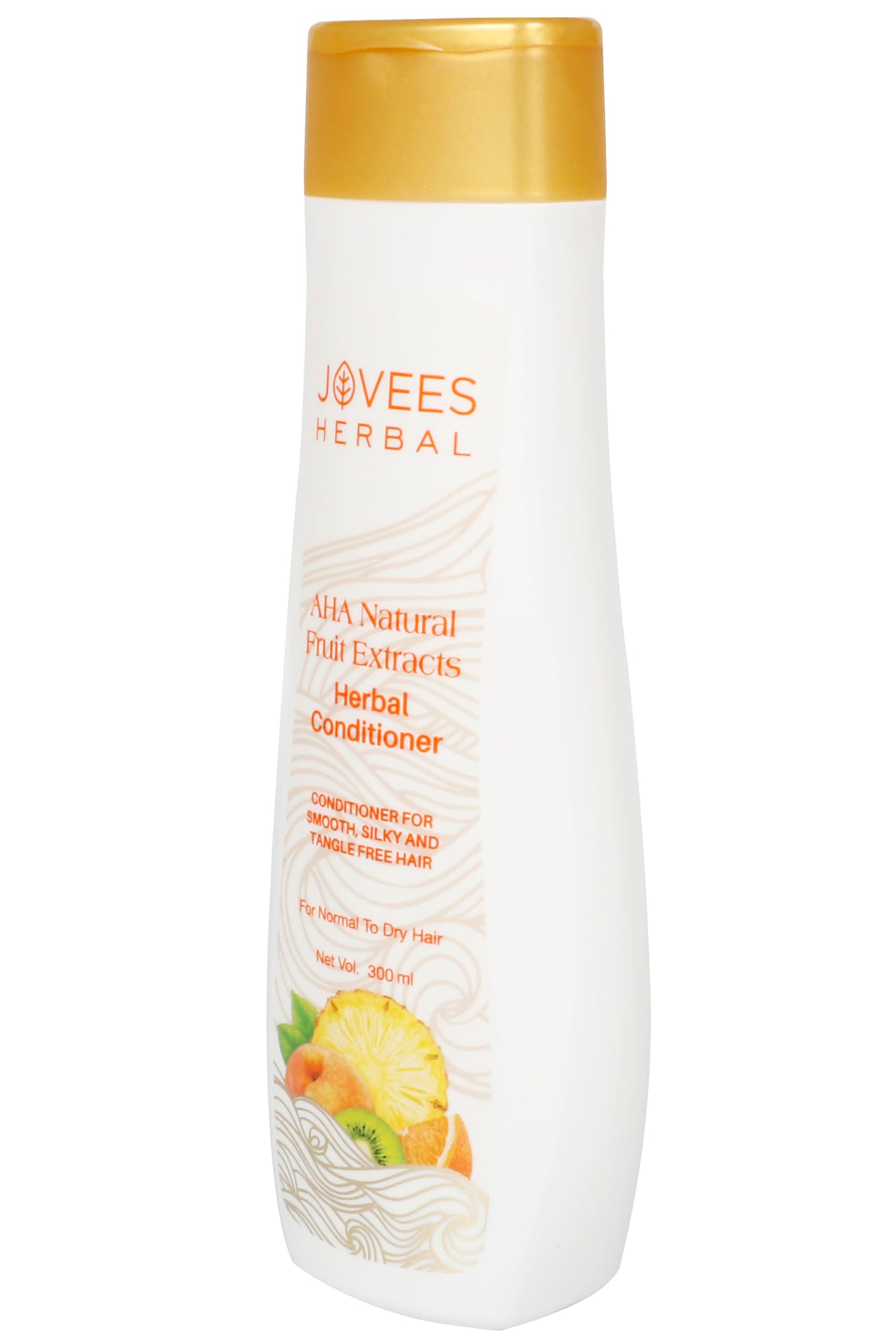 JOVEES Herbal AHA Natural Fruit Extracts Conditioner For Smooth, Silky And Tangle Free Hair | Conditioner For Damaged Repairs, Nourishes Frizzy Hair, And Shiny Hair- 300ml, (1 count)