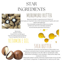 EcoBerry Murumuru Butter Lip Balm For Men Dry, Chapped Lips, Non-shiny Moisturizing, Conditioning, Natural SPF Enriched with Cocoa butter & Vitamin E, Mineral Oil Free, Preservative Free, Veg