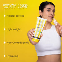 Sunscoop Hydrating Body Lotion SPF 30 PA+++ | UVA & UVB Protection | Moisturization | Niacinamide for even skin tone | Vitamin E for nourishment | Suits All Skin Types | 180gms