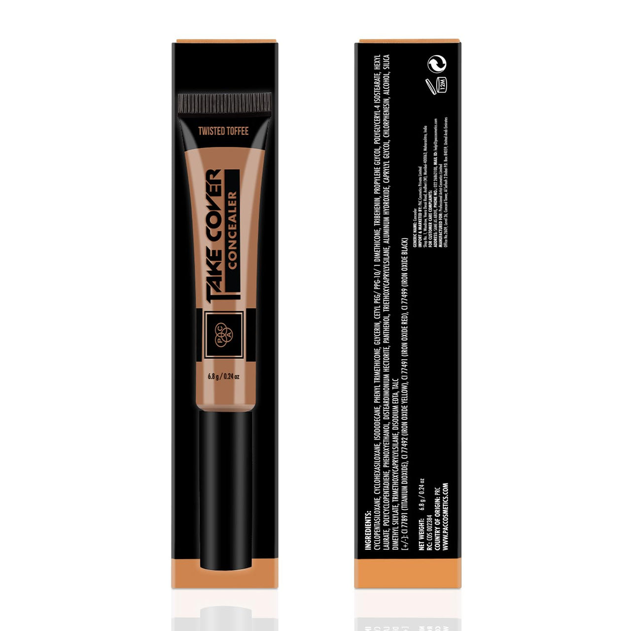 PAC Take Cover Concealer - 14 (Twisted Toffee)