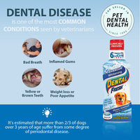Dental Fresh Advanced Whitening Water Additive, 17oz – Dog Breath Freshener Formula to Hep Overall Dog Dental Care and Brighten Teeth 17 Fl Oz (Pack of 1)
