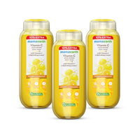 Mamaearth Vitamin C Moisturizing Body Wash with Vitamin C & Refreshing Lemon Scent for Skin Illumination- 275ml | Deeply Cleanses | Intensely Moisturizes | Long-Lasting Fragrance | Radiant Glow | All Skin Types (Pack of 3)