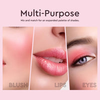 C2P Pro Pop Lip Shade 6 in 1 Lipstick Palette for Women – Waterproof, Long-Lasting, Smudge-Proof, Highly Pigmented Lip Pallete for All-Day Wear (Sunset Hues, 21g)
