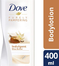 Dove Essential Nourishment Body Lotion, 400 ml (Shea Butter and Warm Vanilla)