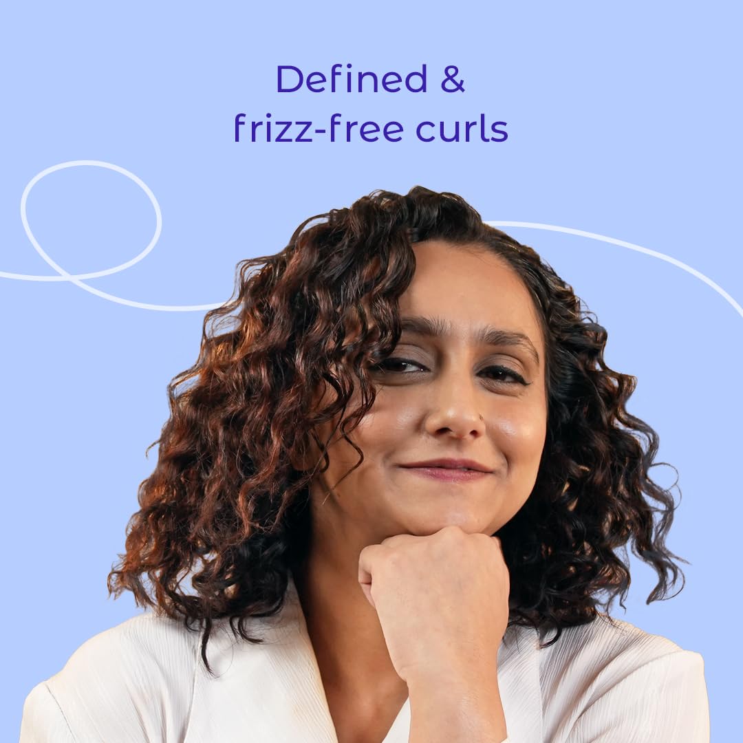 Arata Curl Styling Combo (Mini) - Curl Cream (50ml) + Gel (50ml) For Dry, Frizzy, Wavy, Curly Hair | Reduces Frizz | Moisturises, Hydrates & Defines Curls | Natural Hold | No Sulphate,Paraben,Silicone