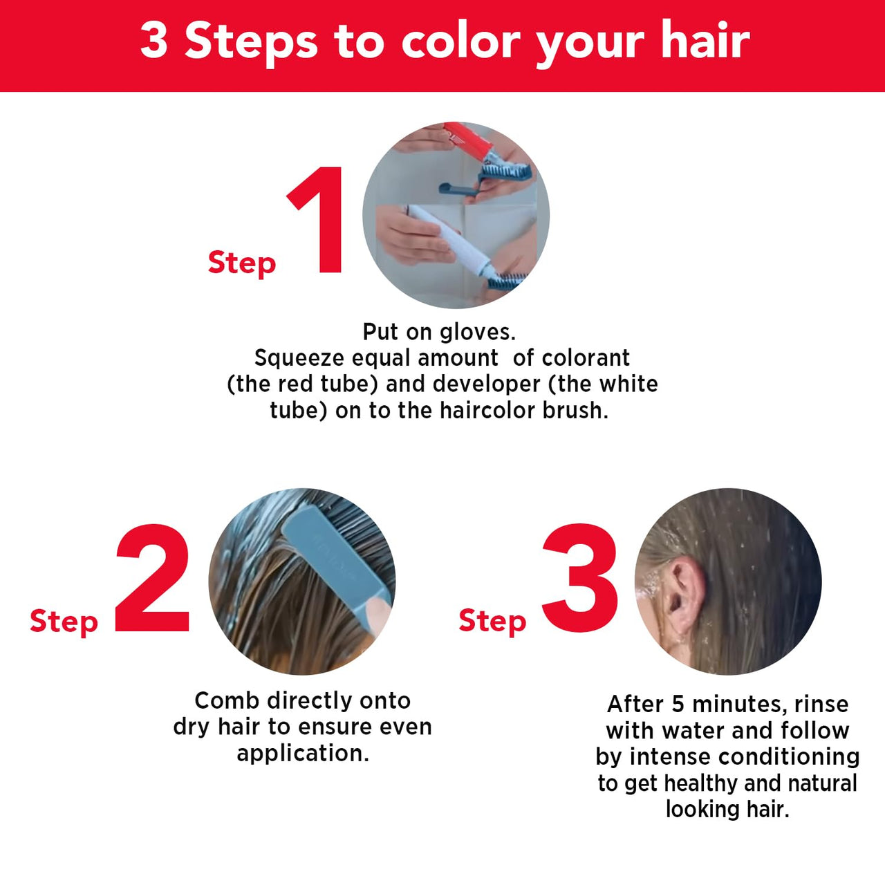 Revlon Top Speed Hair Color for Men Natural Black with Outrageous Conditioner 190ml | 100% Grey Coverage in 5 Minutes | Infused with Mother of Pearl and Ginseng Root extract | Prevent Fading, add Volume, Softness & Shine to Hair