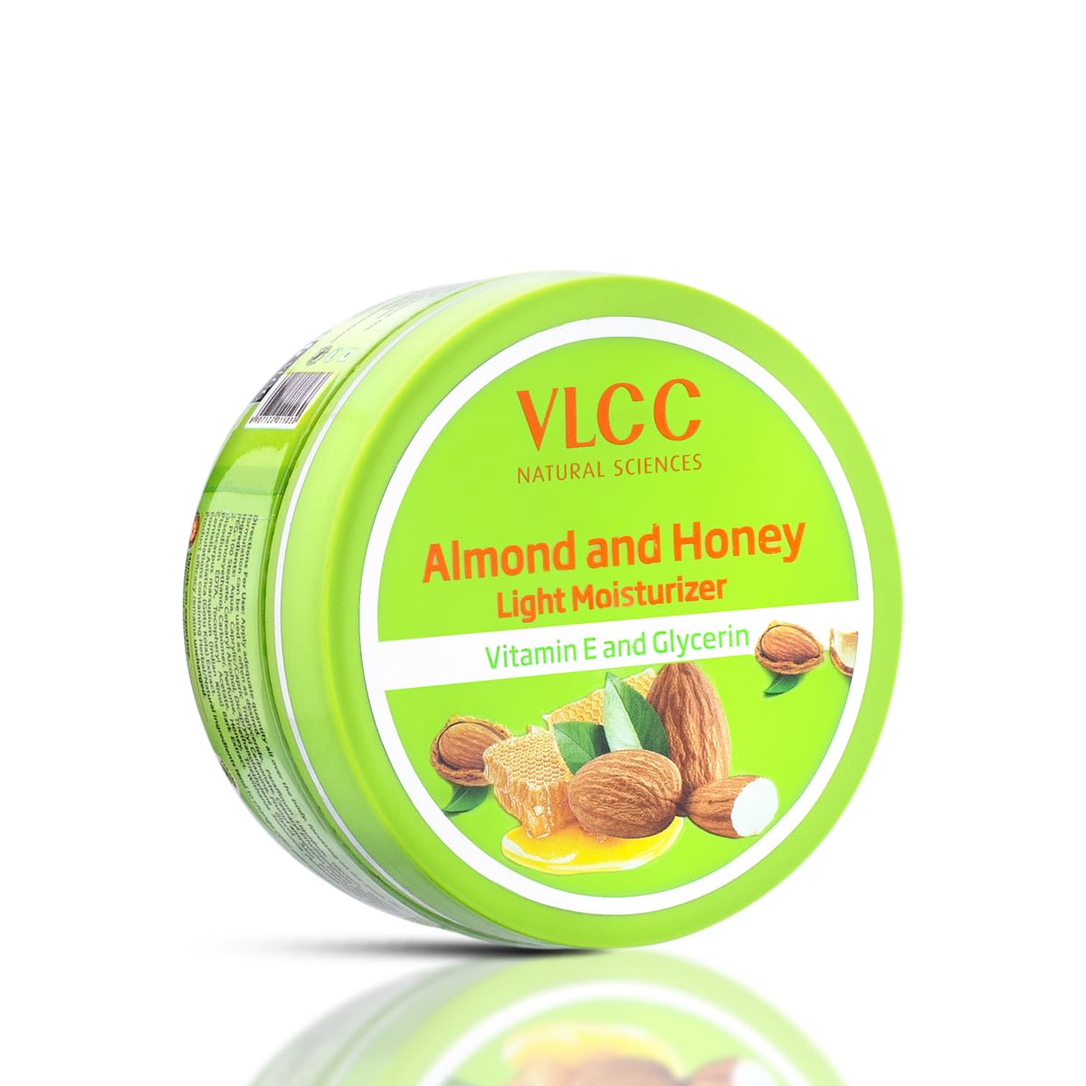 VLCC Almond and Honey Light Moisturiser Cream - 200g | With Vitamin E and Glycerin | Vitamin E Body Moisturizer | Soft and Smooth Skin | Intense, Long-lasting Hydration.