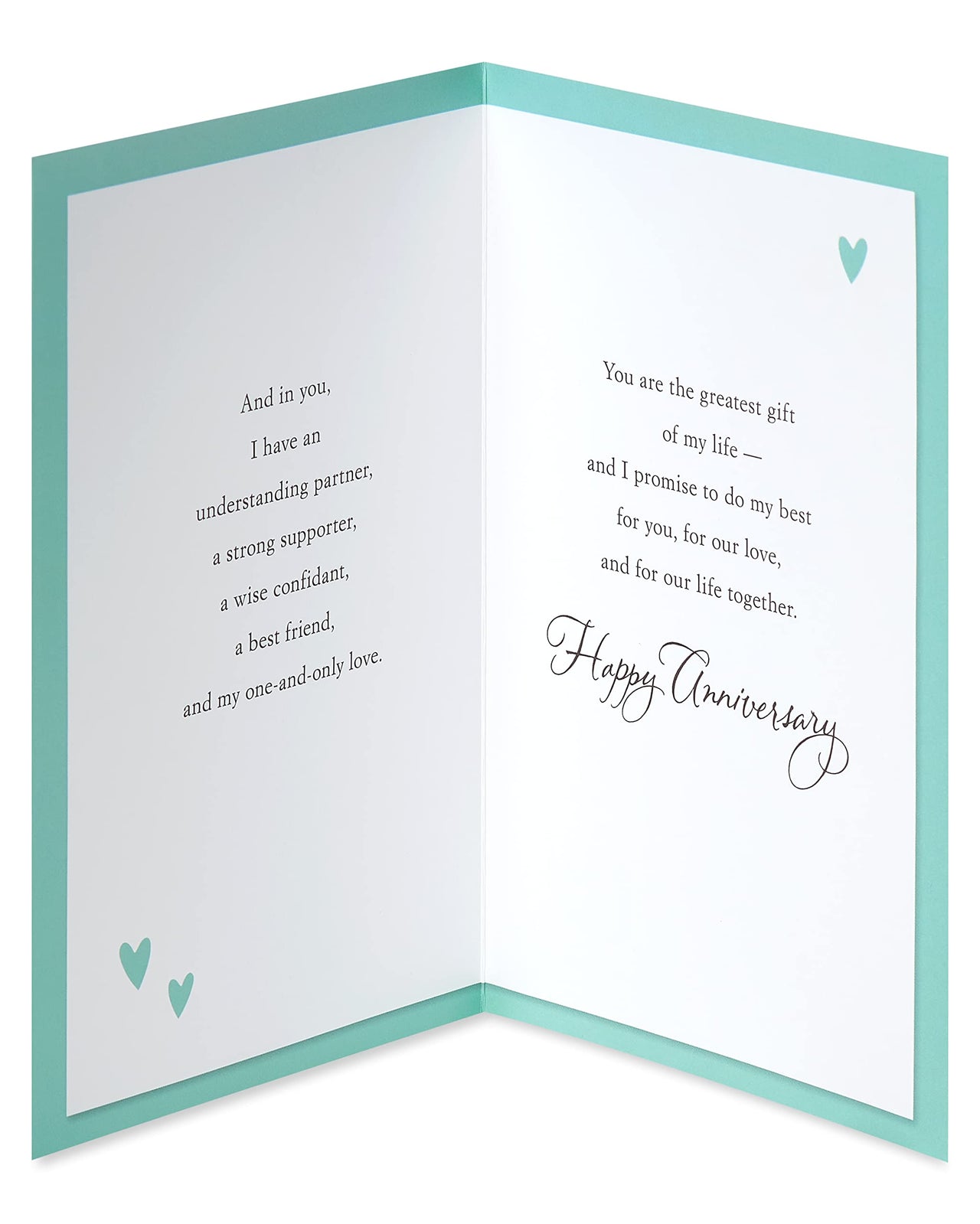 American Greetings Romantic Anniversary Card (Greatest Gift) Greatest Gift