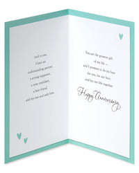 American Greetings Romantic Anniversary Card (Greatest Gift) Greatest Gift