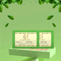 Khadi Natural Khus Handmade Soap| Cooling Herbal Soap for a Refreshing Bath Experience| Infused with Natural Goodness to Revitalize Your Skin| Pack of 2 (125 * 2, 250g)