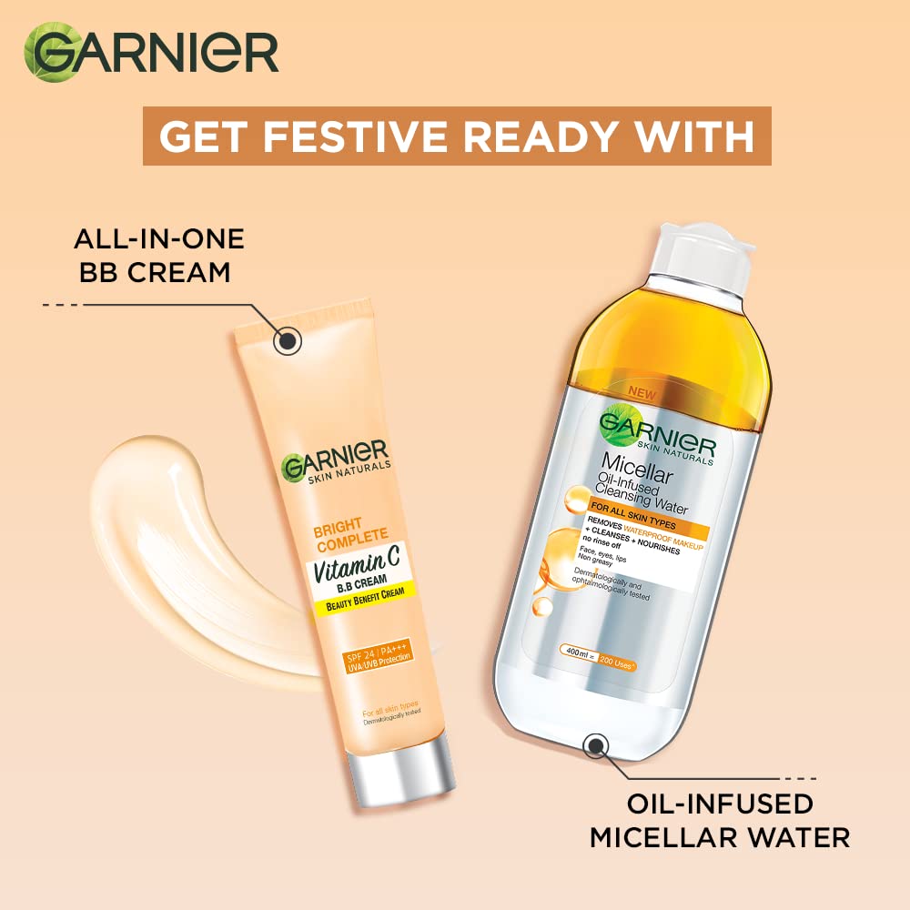 Garnier Skin Naturals, B.B. Cream, Moisturising & Brightening, Bright Complete Vitamin C, 30 g