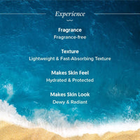 Aqualogica Radiance+ Dewy Sunscreen Gel SPF 50+ PA+++ | Lightweight texture for oily, combination, acne prone skin | Broad spectrum protection | No white cast, Non greasy | For Men & Women | 50g