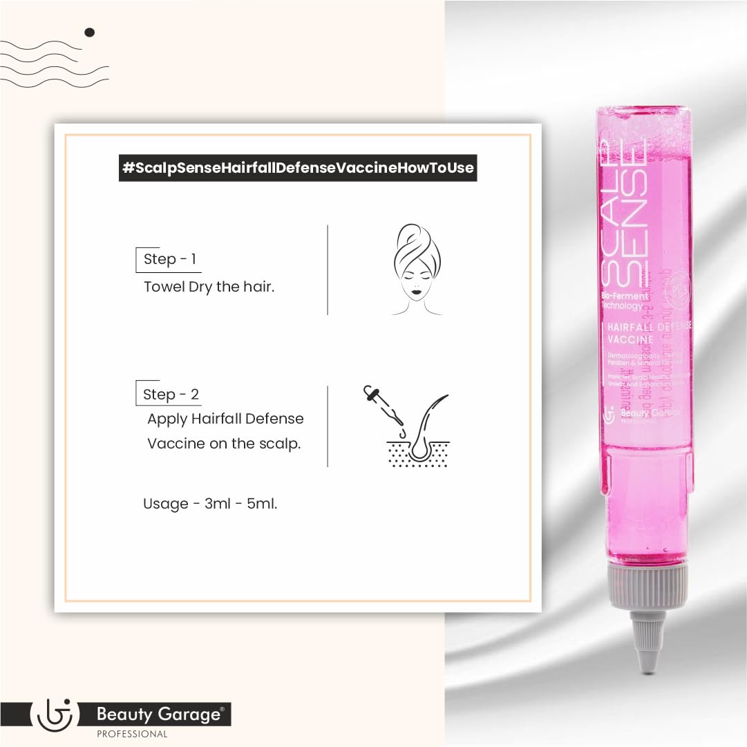 Beauty Garage ScalpSense Hairfall Defense Vaccine 150ml
