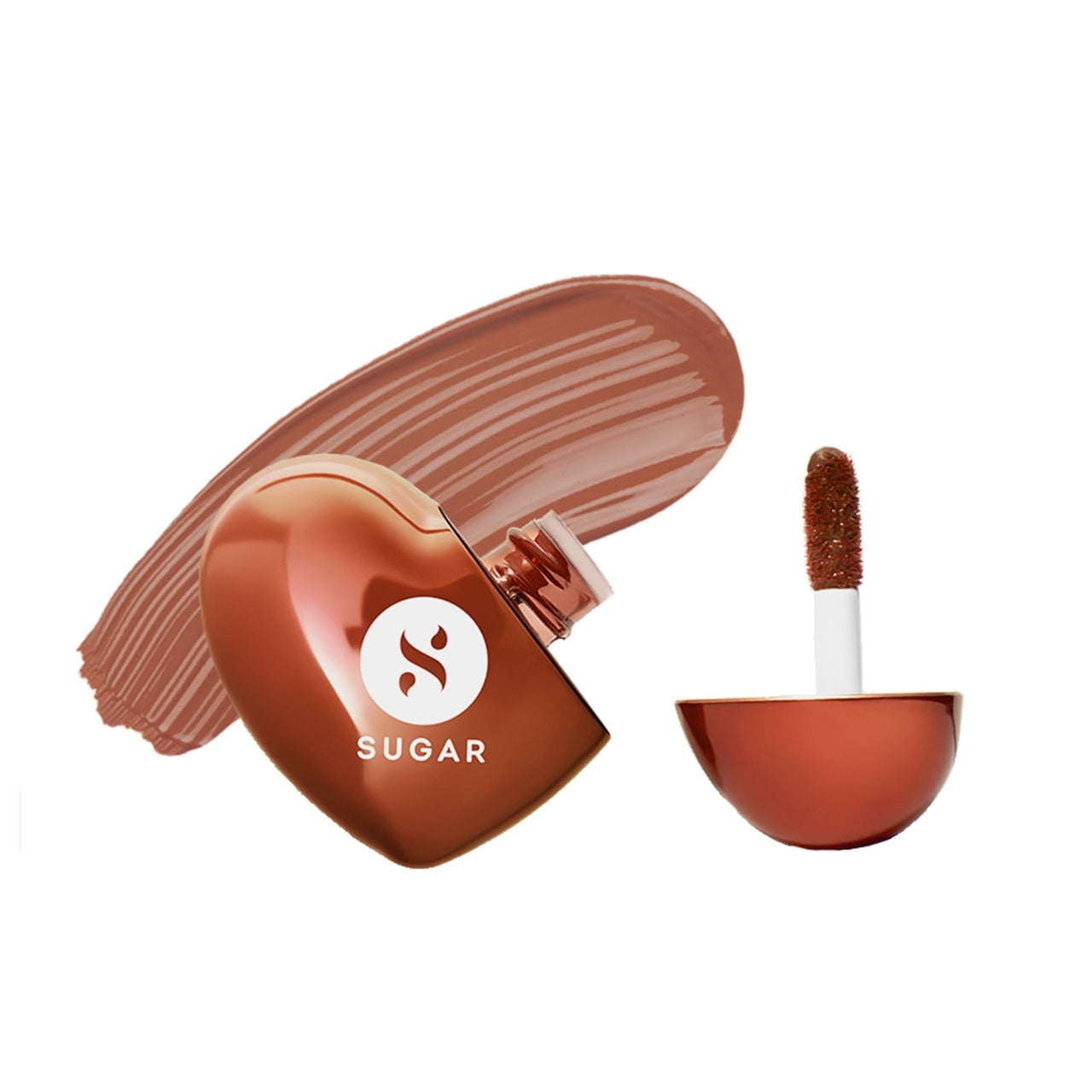 SUGAR Cosmetics LA LA Love Matte Liquid Lipstick | Lasts 18Hrs | Transferproof & Waterproof | 5ml | 10 Fawn Fling